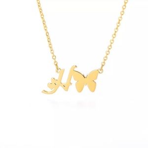 INITIAL LETTER “H” NECKLACE